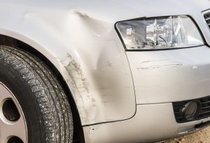 Schaden an einem Auto